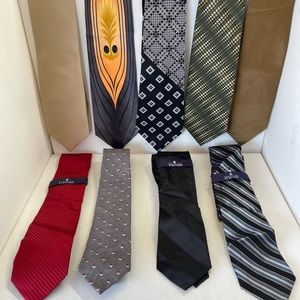 9 Mens Tie Lot